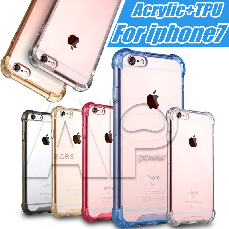 For Iphone 7 S8 Plus Cover Soft Air Cushion For Iphone7 Corners Slim