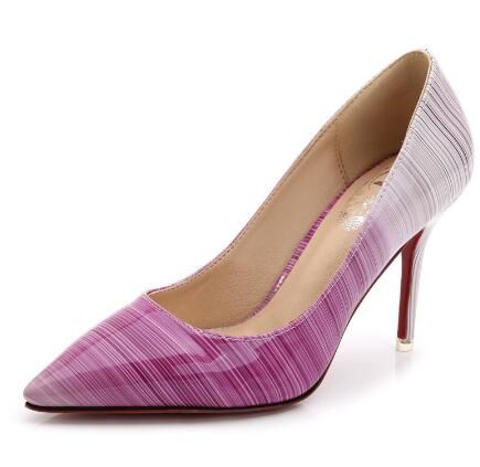 Plus Size 34-42 2016 Fashion Red Bottom Pumps Shoes Women High ...