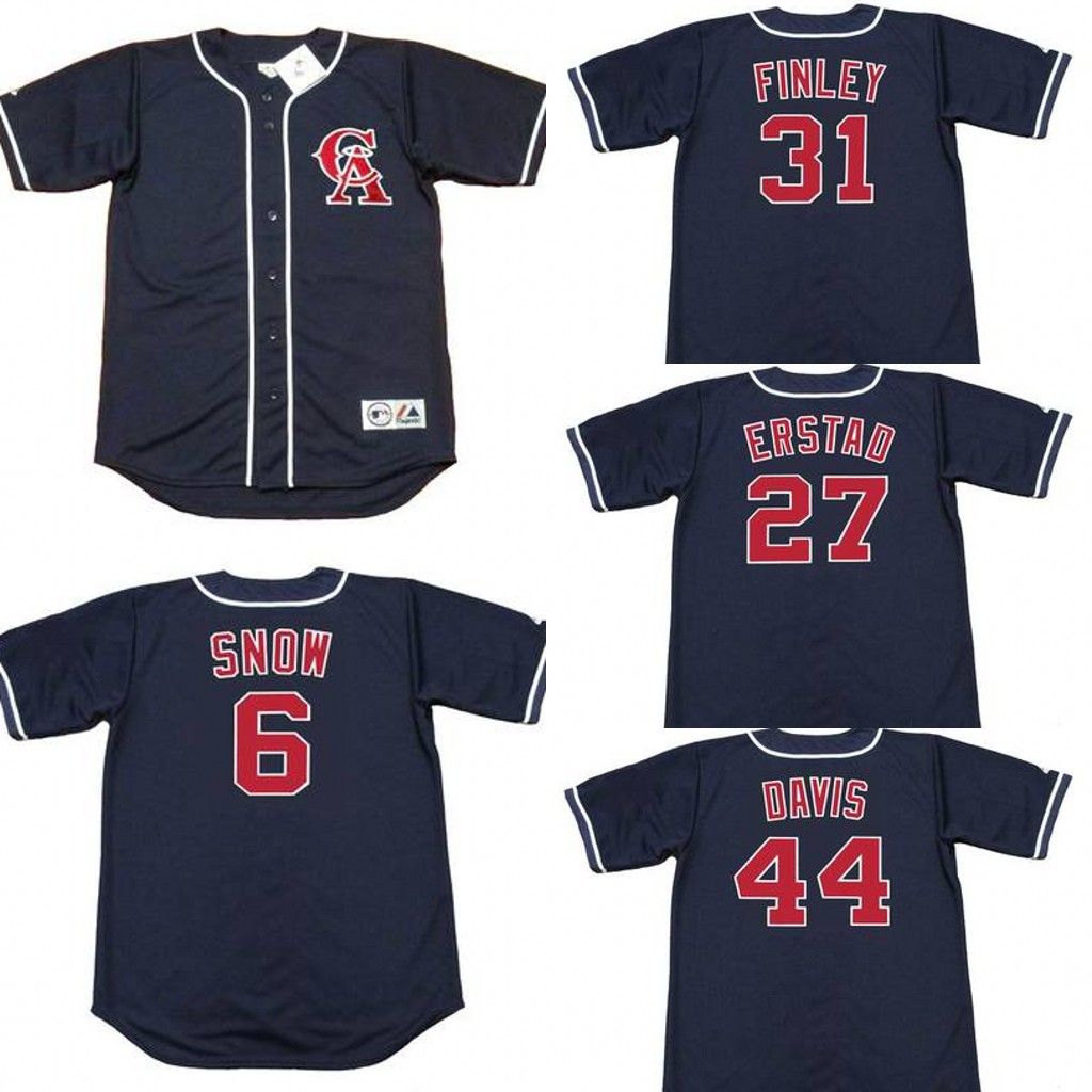 Men 6 J.T. SNOW 27 DARIN ERSTAD 31 CHUCK FINLEY 44 CHILI DAVIS