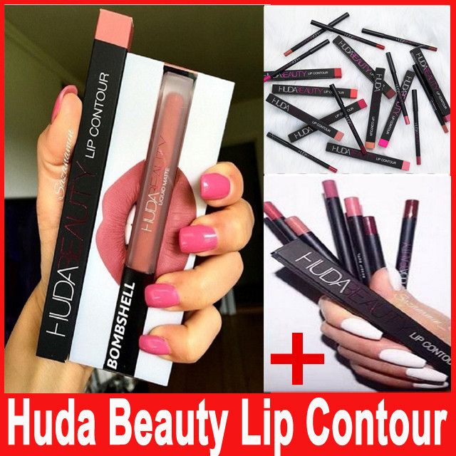 Huda Beauty Lipstick And Lip Liner Set
