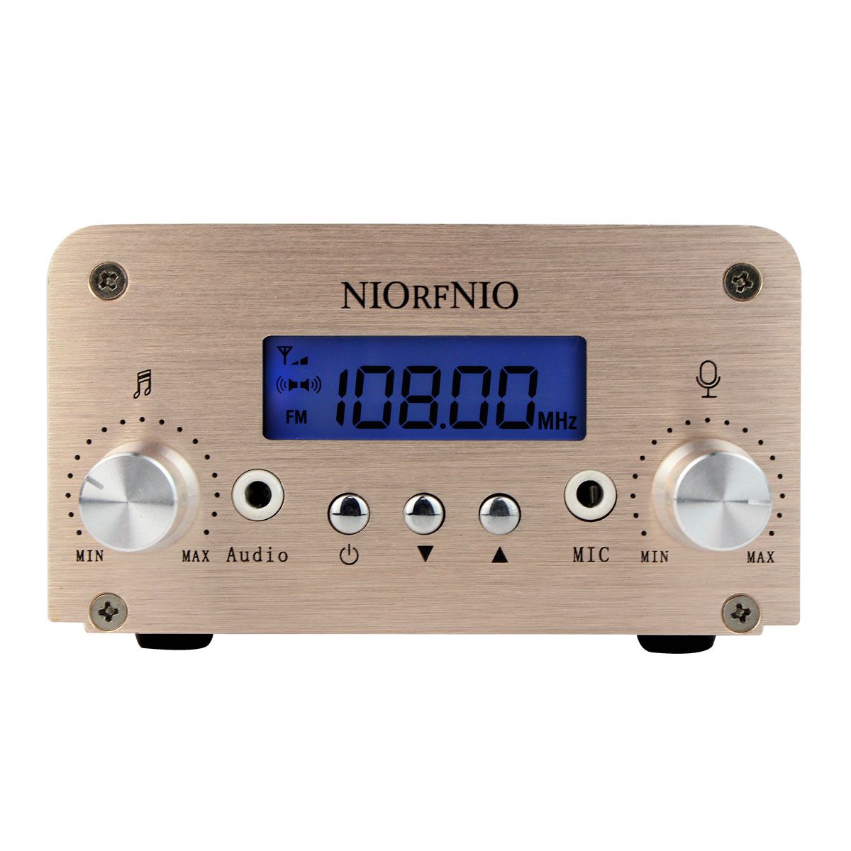 2w / 10w Pll Fm Transmitter Mini Radio Stereo Station Bluetooth