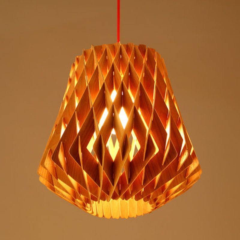 2017 handmade decorative lamps modern handmade diy wood led pinecone pendant lights home restaurant hanging rhombus - Decorative Lamps 2017 handmade decorative lamps modern handmade diy wood led pinecone pendant lights home restaurant hanging rhombus - Decorative Lamps