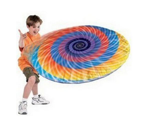 2017 Wholesale Hover Disc Inflatable Frisbee Flying Disk Rainrbow