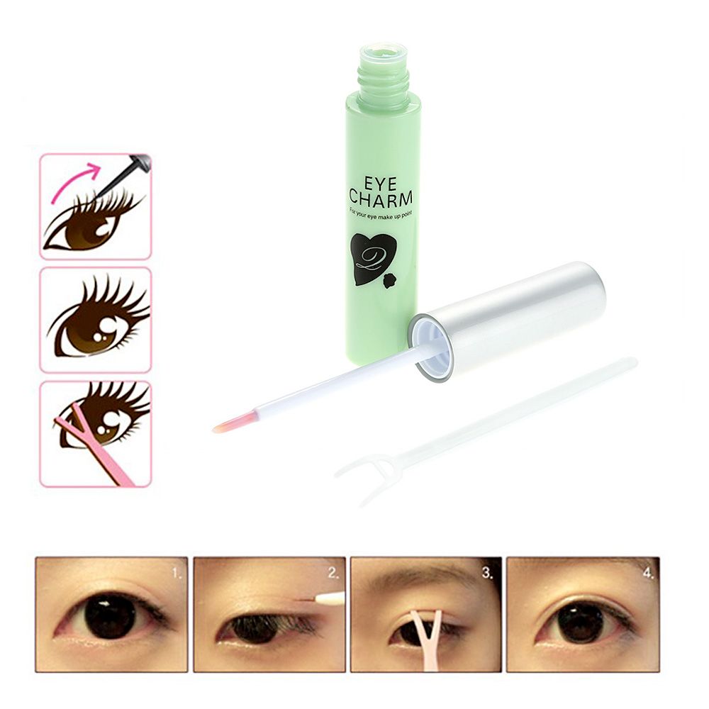 Waterproof Eyelash Adhesive Glue+Y Stick Fake Eyelashes Extensions