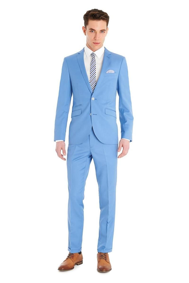 sky blue formal pants