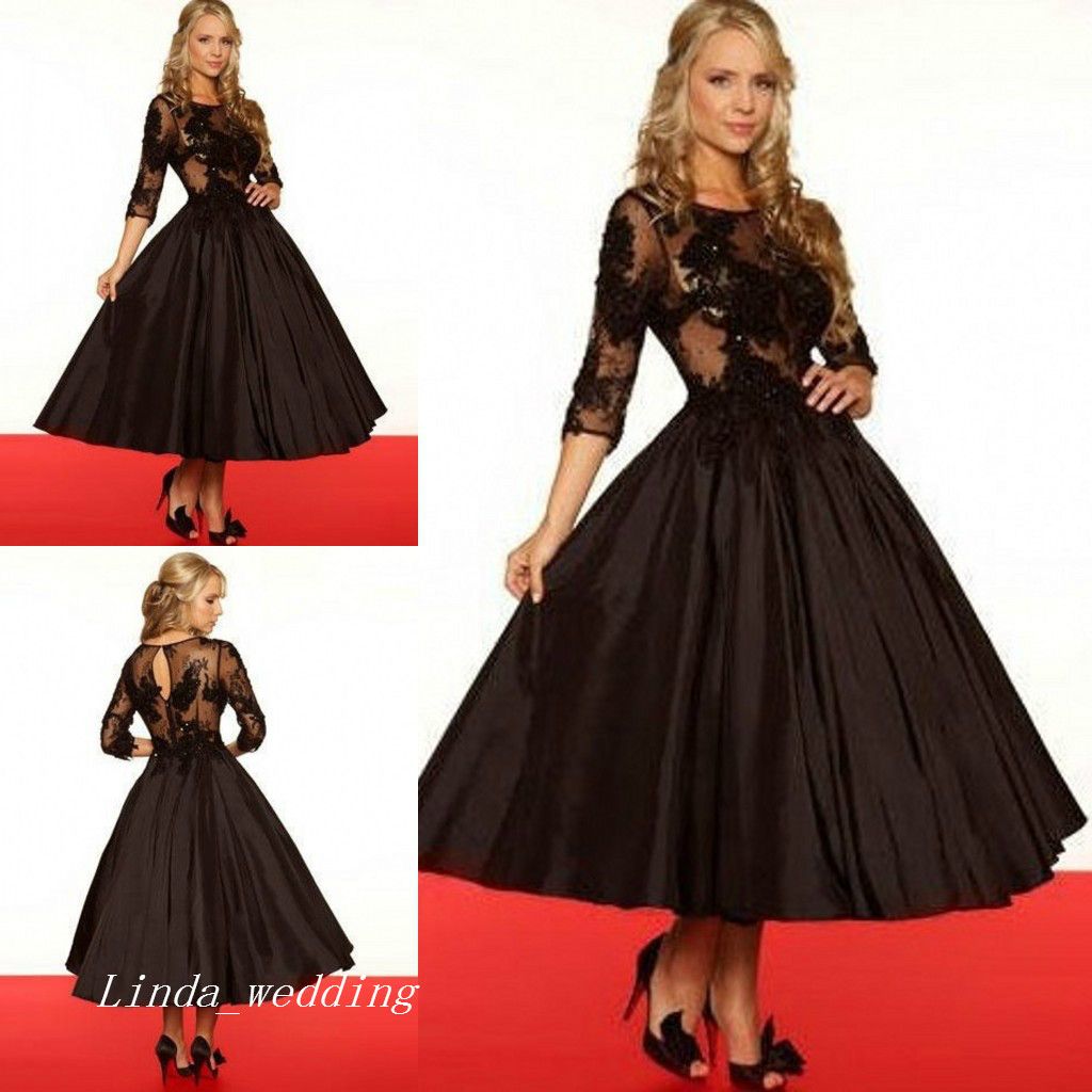 Vintage Tea Length Cocktail Dresses