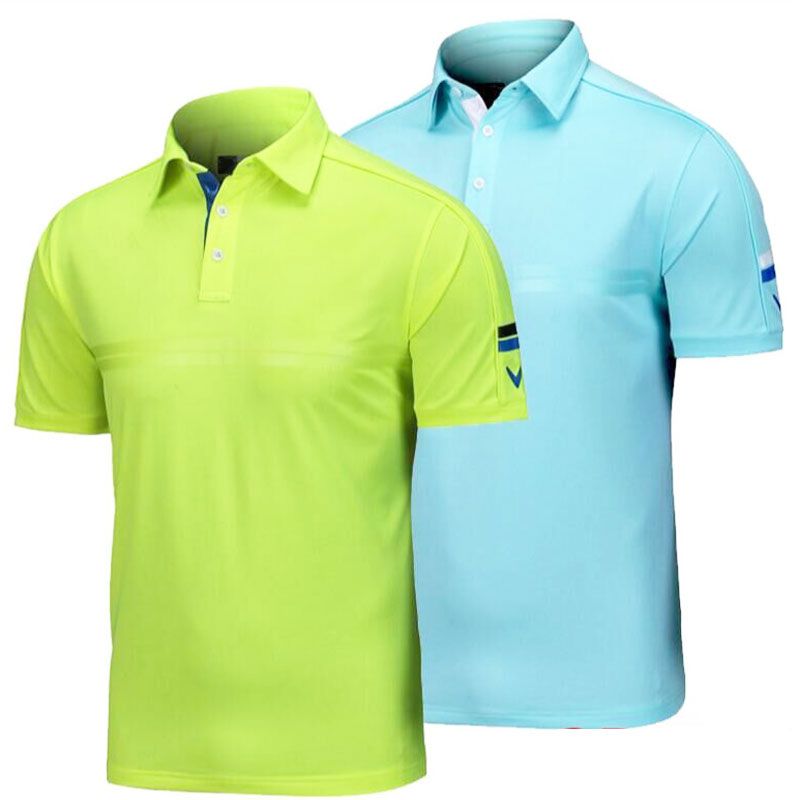 2017 New Brand Mens Golf Clothes Short Sleeve Golf Sport Shirt S Xxl Size For Summer Casual