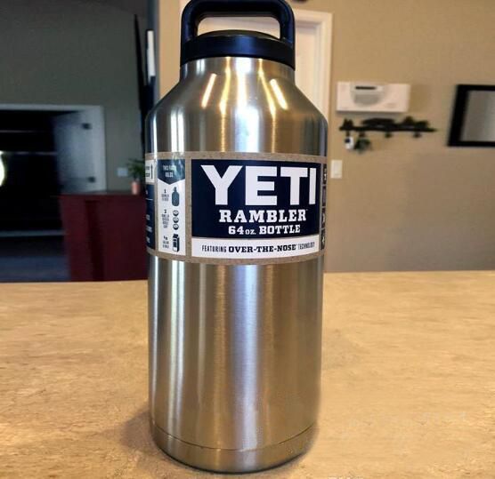 2016 New Yeti Rambler Stainless Steel Bottle 18oz 36oz 64oz Coolers