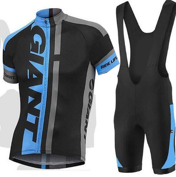 Cycling Jersey Bib Short Sleeve Breathable Bicycle Clothing Quick Dry