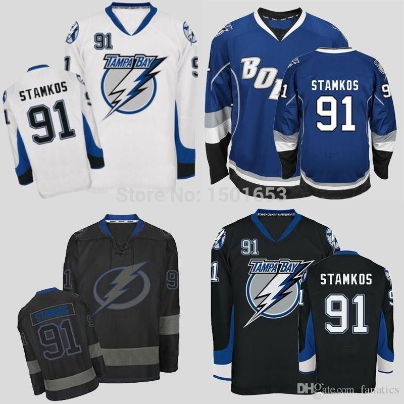 2017 2016 Tampa Bay Lightning Hockey Jerseys 91 Authentic Steven