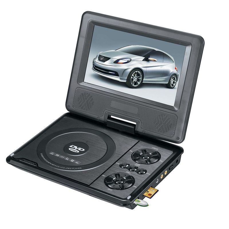 7.8portable Dvd Evd Player Vcd Cd Mp3/4 Sd Usb Game Us/Eu/Uk/Au Plug Dvd Movies Dvd Player From