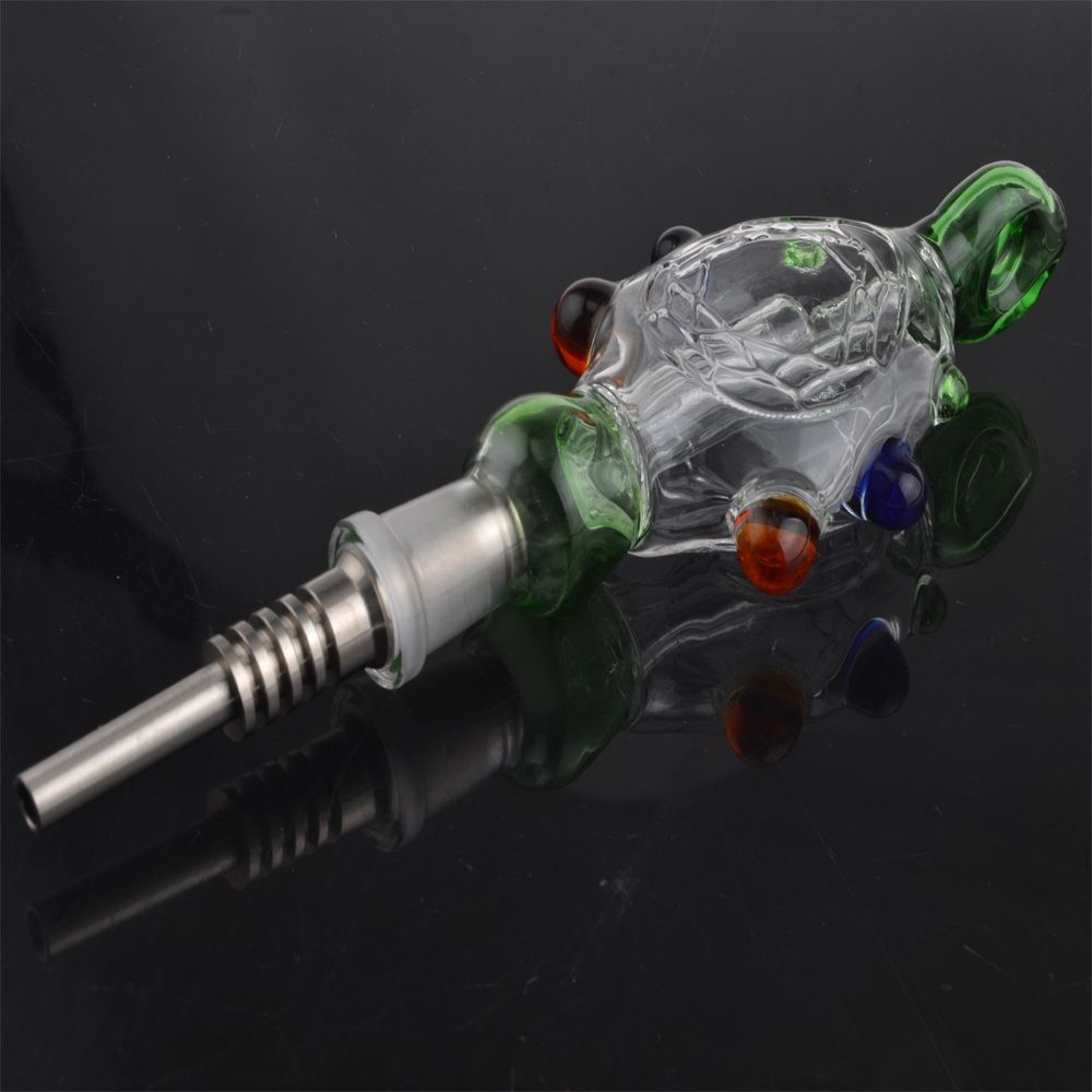 2017 2016 Nectar Collector Glass Nectar Collectar Tips With Titanium