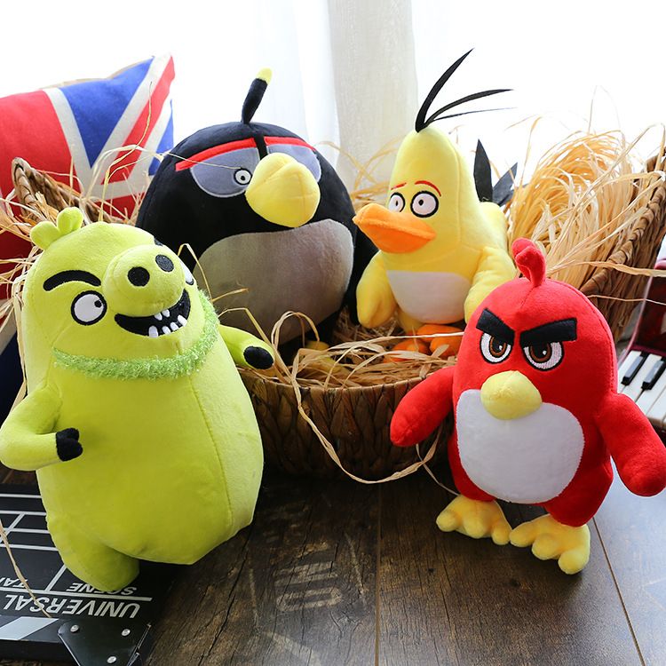 Discount Angry Bird Movie Plush Doll Toys Cartoon Stuffed Animals 20cm