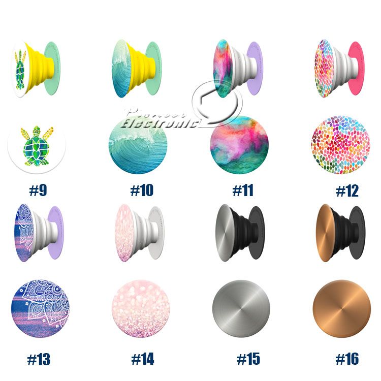 2017 Newest Popsockets Without Logo Expanding Stand And Grip Card Holder Phone Holderfor For ...