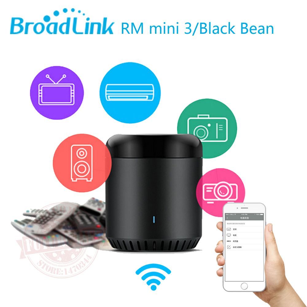 2016 Broadlink Rm Mini 3 Black Bean Smart Home Universal Intelligent ...