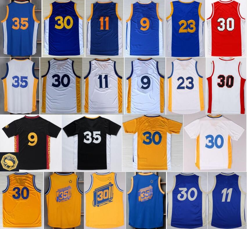 2017 Cheap Basketball Jerseys 30 35 9 11 23 With Player Name Team