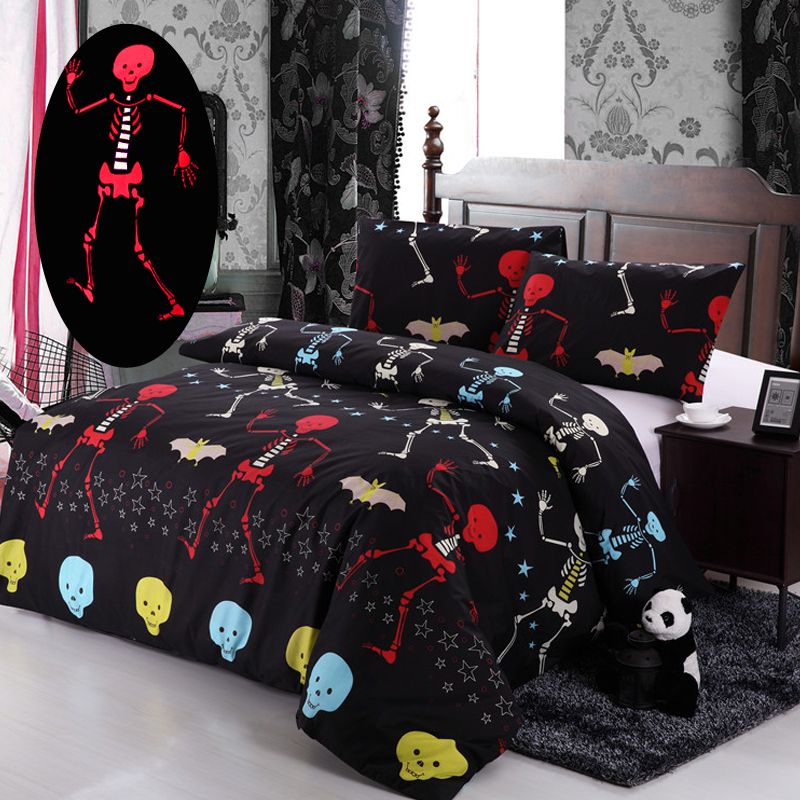 2016 nightmare before christmas bedding set red ghost bat cheap nightmare before christmas bedding