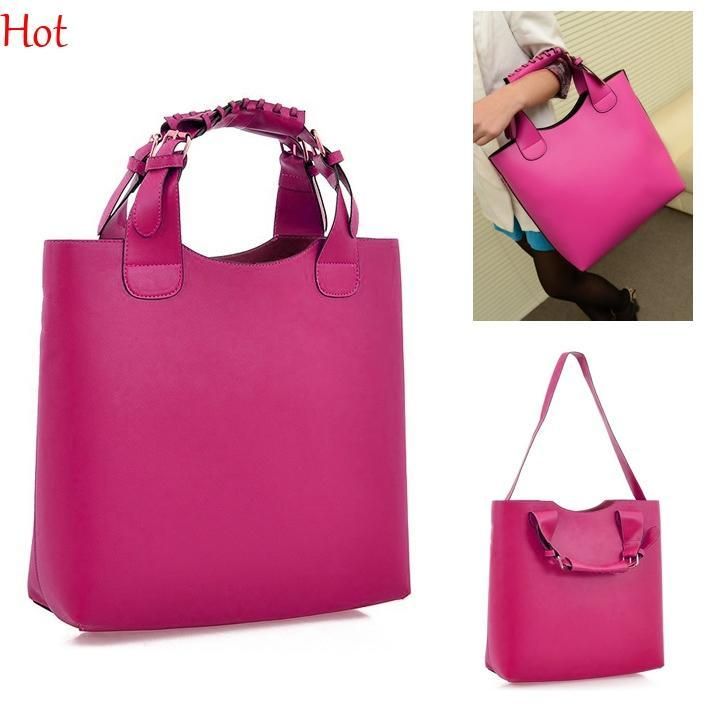 Nice Women Handbag Pu Leather Bags Women Messenger Bag Rose Vintage