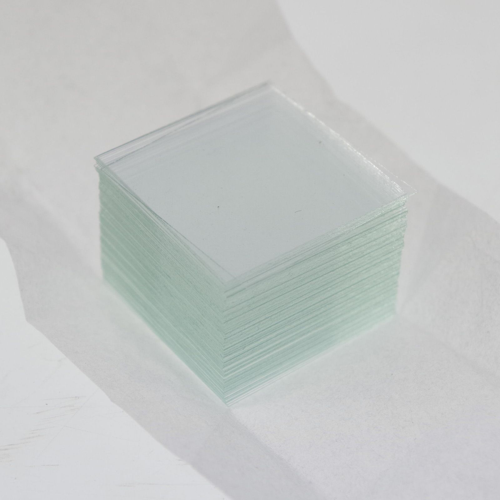 2017 Microscope Slides Cover Glass Slips 22mm*22mm Specimens Thin Clear