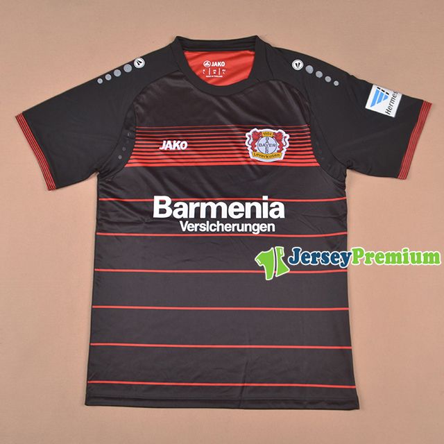 2017 2016 Bayer 04 Leverkusen Home Green Football Soccer Jerseys Shirt