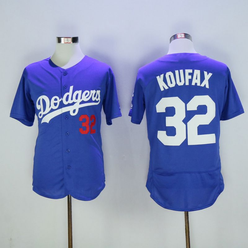 Online Cheap Dodgers 32 Sandy Koufax Blue Jersey Cheap Baseball