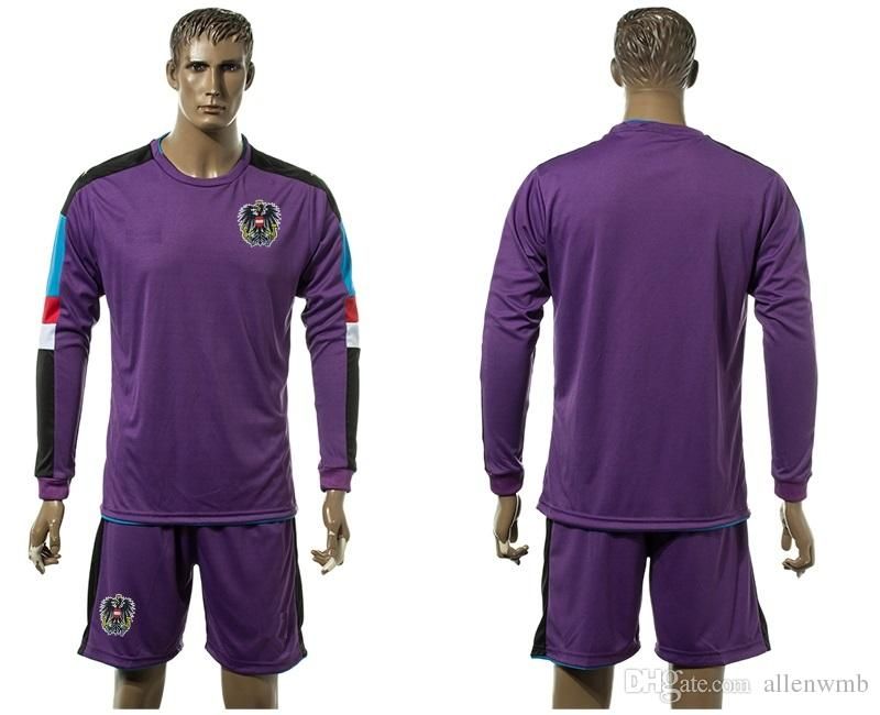 2017 Austria Euro Cup 2016 European National Team Long Sleeve Soccer