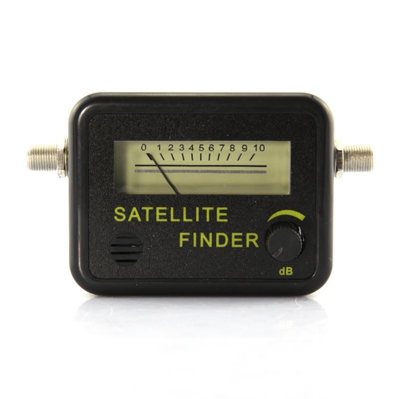 Satellite Finder Signal Meter For Sat Dish Lnb Direct Cable Tv Sat