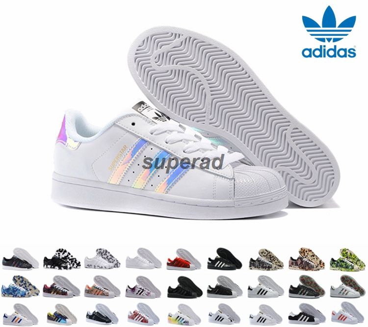 adidas different color shoes