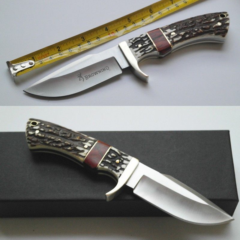 Fixed Blade Hunting Huntsman Knife Survival Outdoor Camping Tactical