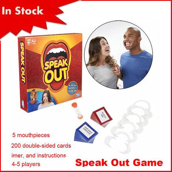 In Stock Speak Out Game Ktv Party Game Cards For Fibreboards Type