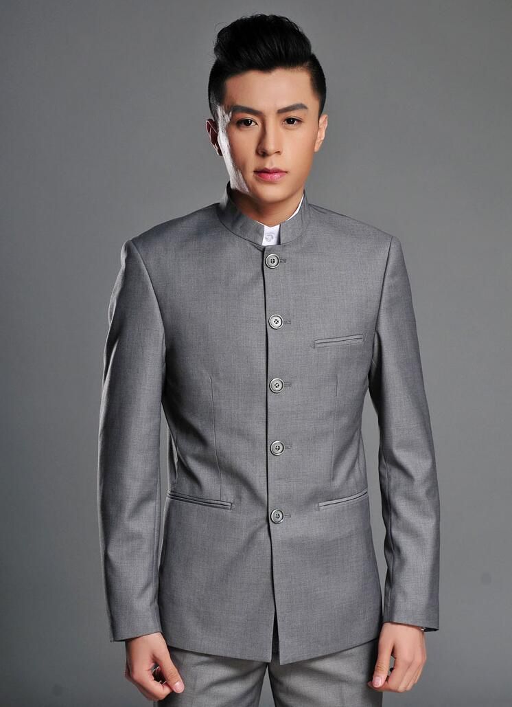 2017 Wholesale Men Suit Costume Homme Edge Fashion Latest Coat Pant