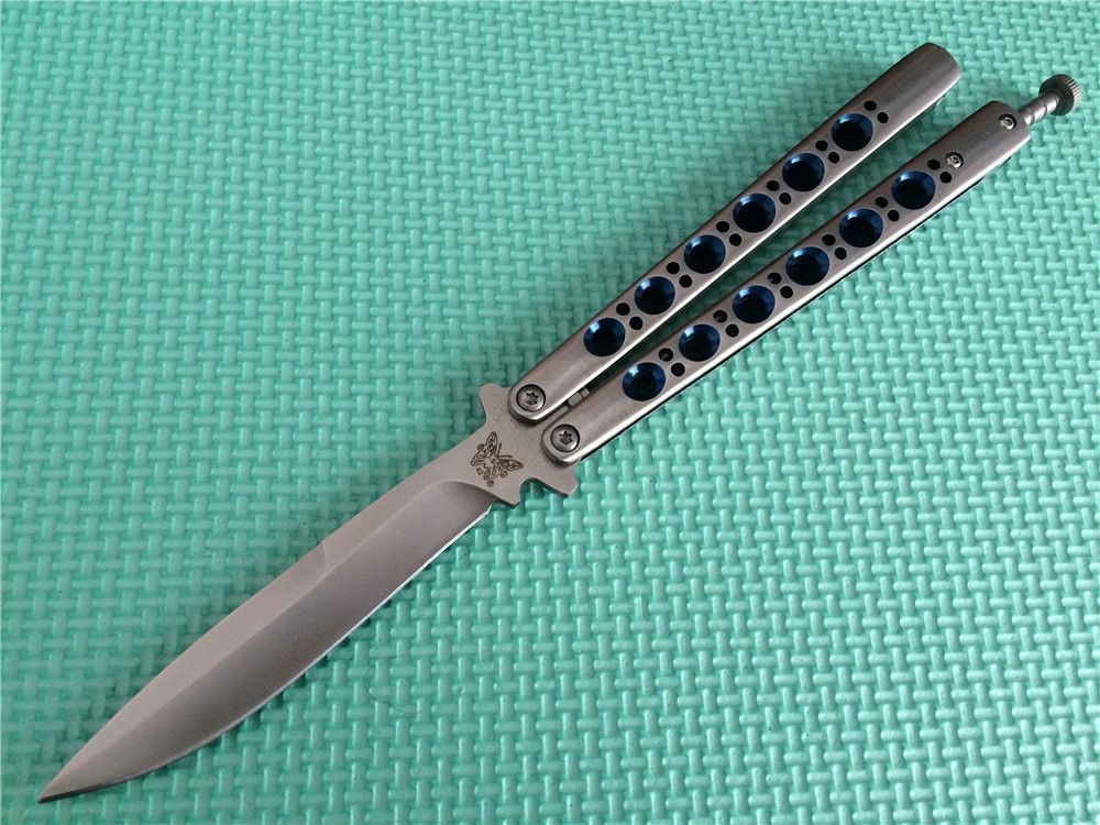 Best Price! Butterfly Bm42 Balisong Knife Titanium Butterfly Bm42s Knife Plain Edc Pocket