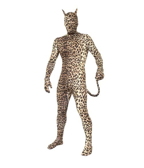 2017 Leopard Full Bodysuit Zentai Unisex Lycra Spandex Zentai Body Suit