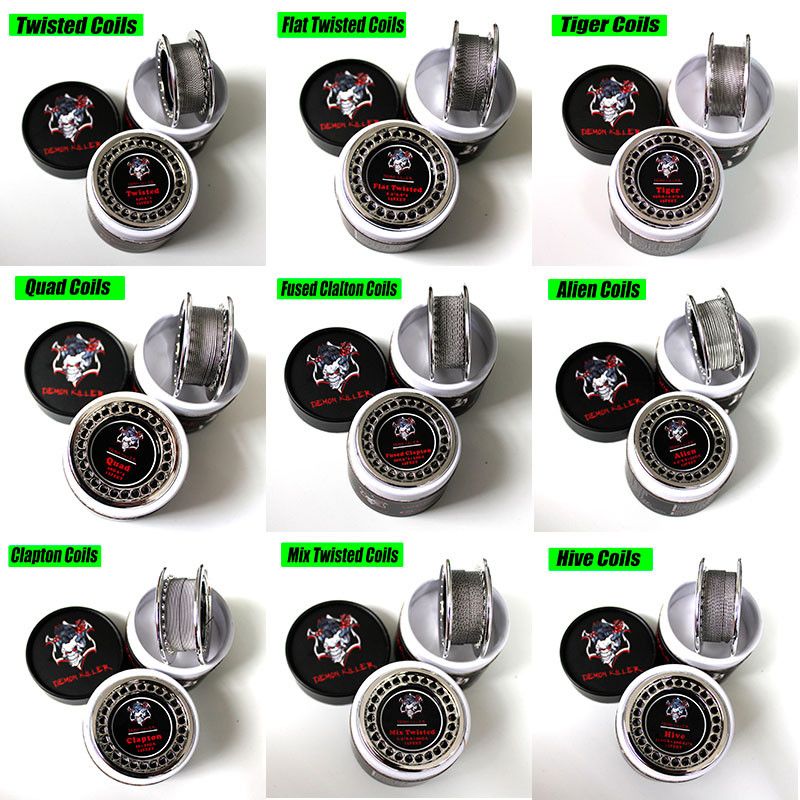 Demon Killer Wire Clapton Coils Alien Wires Prebuilt Coils Heating