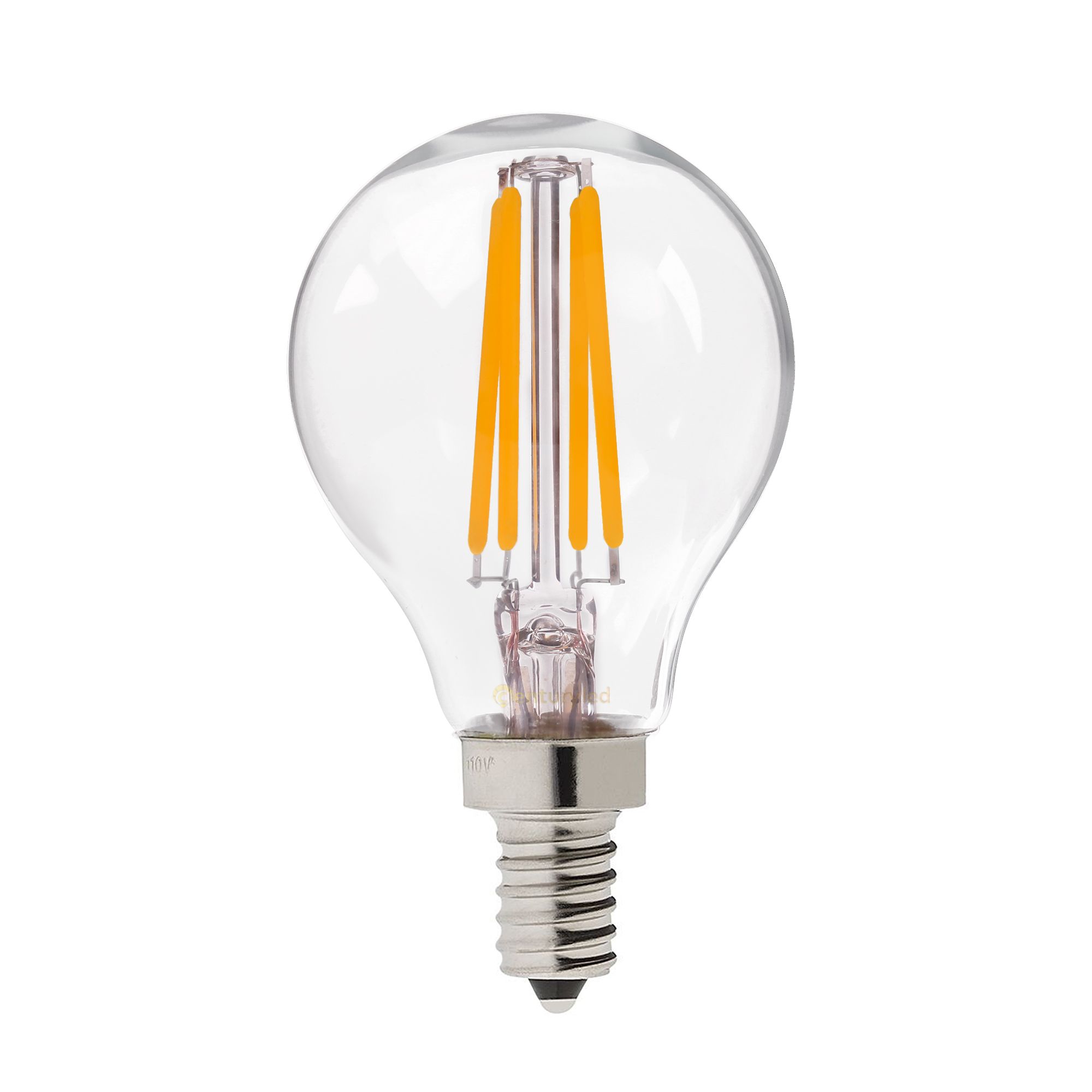 Best Retro Led Filament Light Bulb,4w,E12 E14 Base,Edison G45 Clear