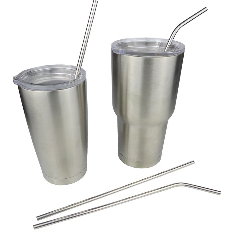 Hot Sale YETI Cups Straw Stainless Steel Drinking Straw With Cleaning