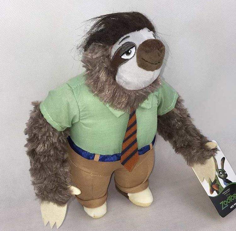 sloth from zootopia stuffed animal