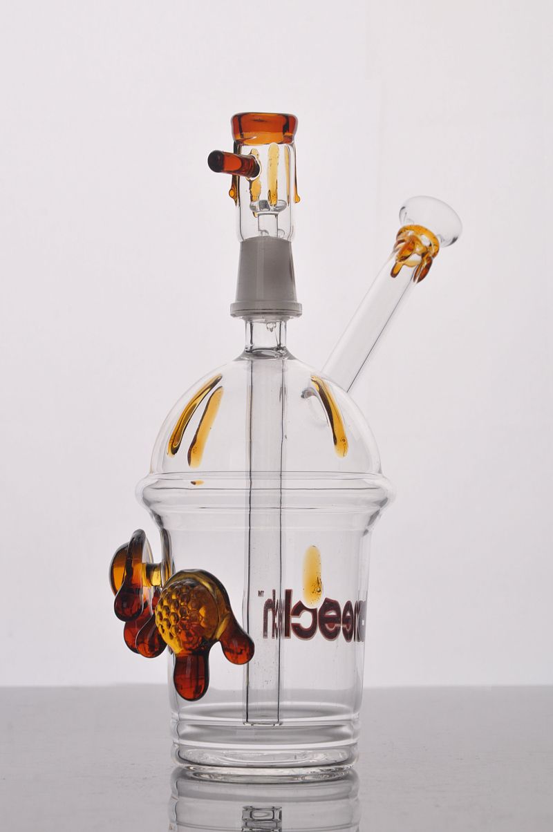 2017 New Arrival Cheech Glass Cup Bong With Downstem Oil Rigs Dabber