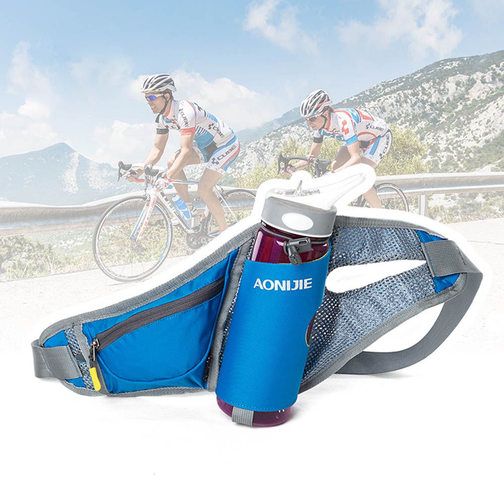 Nylon Cycling Jogging Water Bottle Pocket Sport Marathon Running