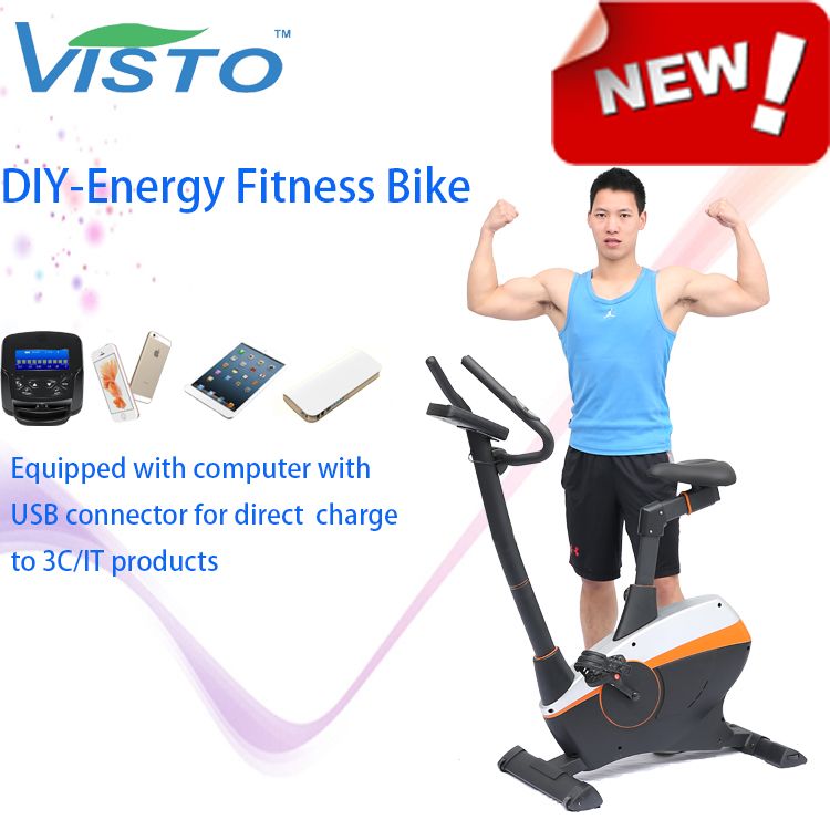 self generating exercise bike