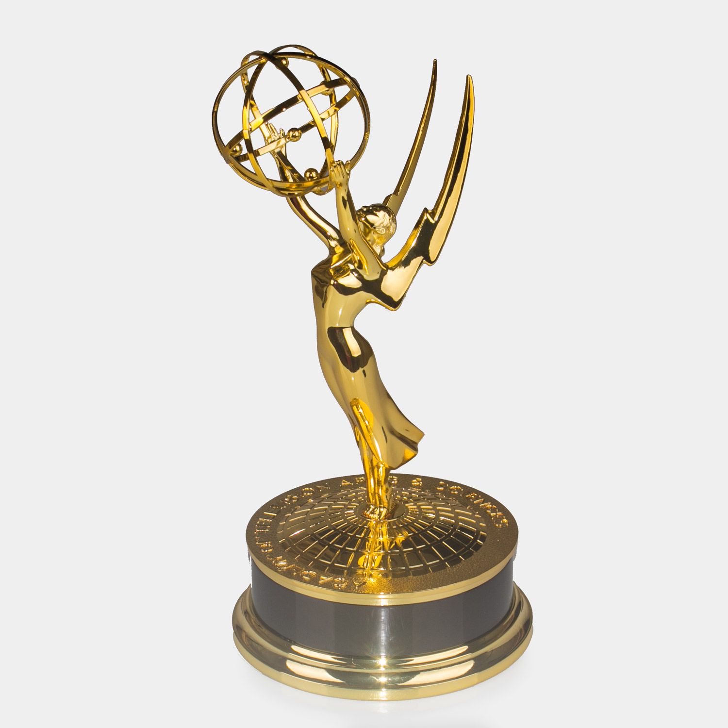 2017 Huge 11 Full Size 39cm 15.5 Inch National Emmy Awards Metal Emmy