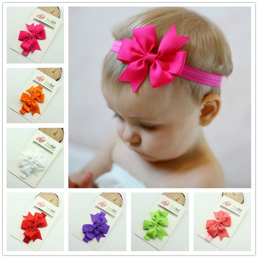 Baby Elastic Headbands Children Hair Accessories Kids Hair Flowers