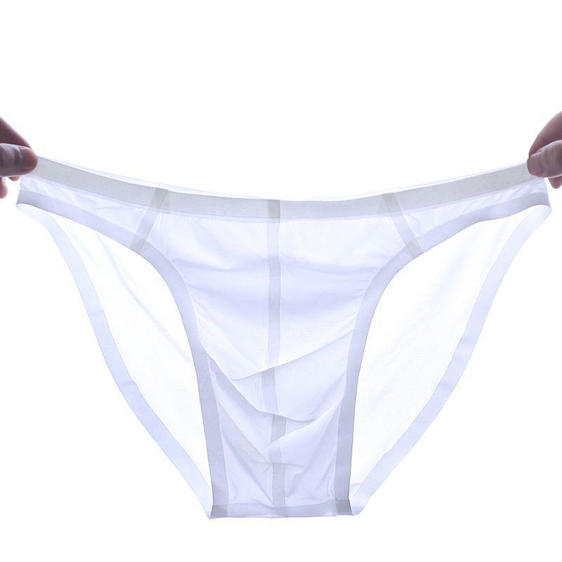 Best Seamless Ice Silk Breathable Men Briefs Super Smooth Drying Fast Male Underwear Suiting