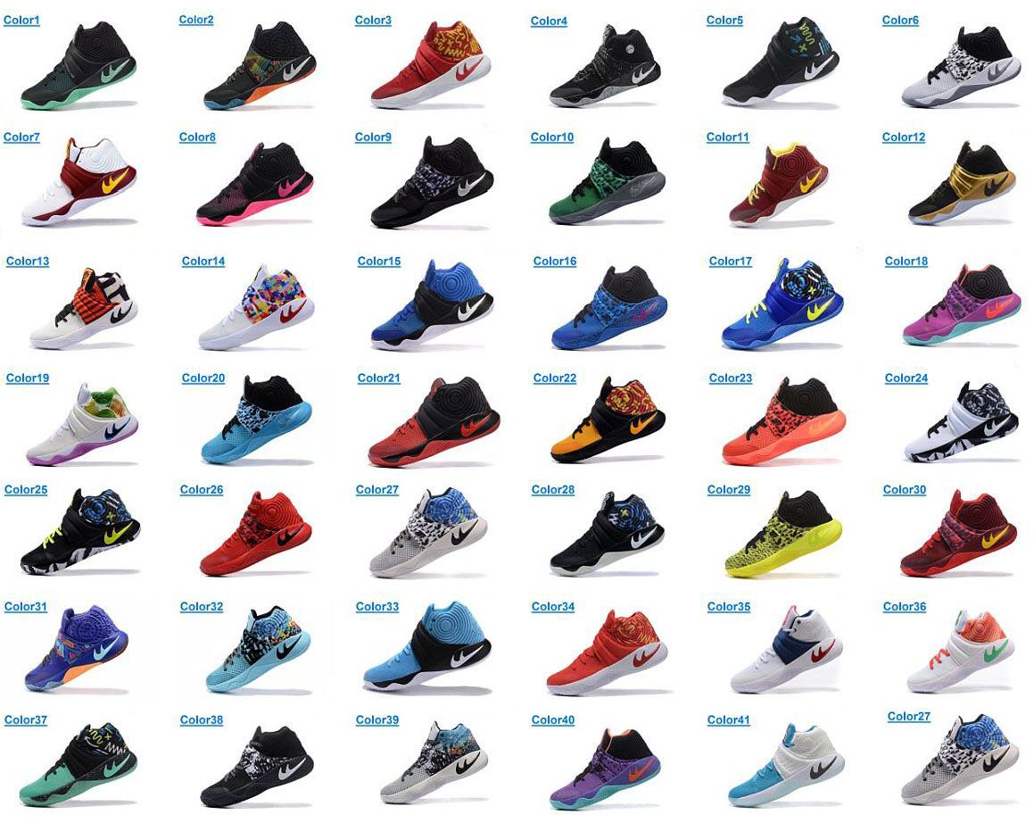 list of kyrie shoes