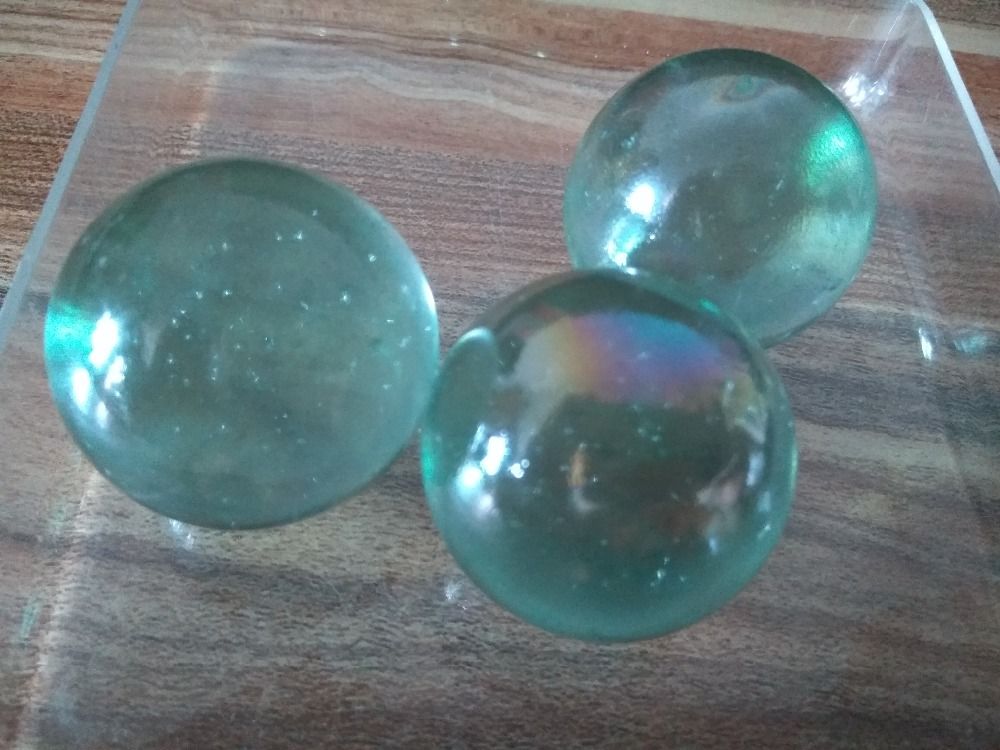 2017 Big Size Round Glass Ball 3.5 Cm Diameter Transparent Gardening