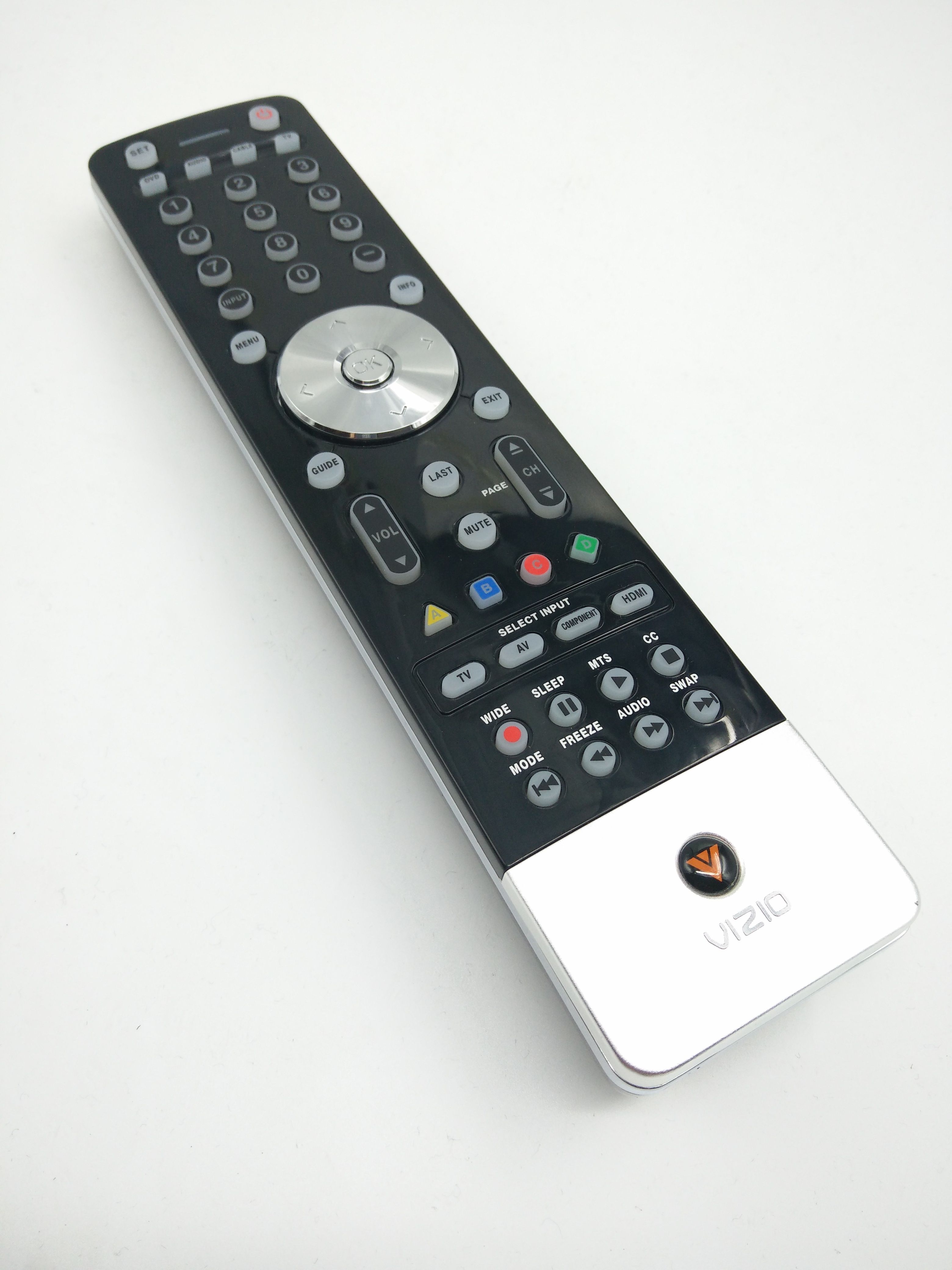 New Oem Replacement Vizio Tv Remote Control Vur8 For Sv471xvt Sv421xvt