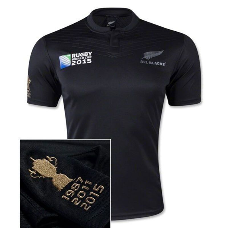 2017 2015 High Quality New Zealand All Blacks Rugby Football Jerseys