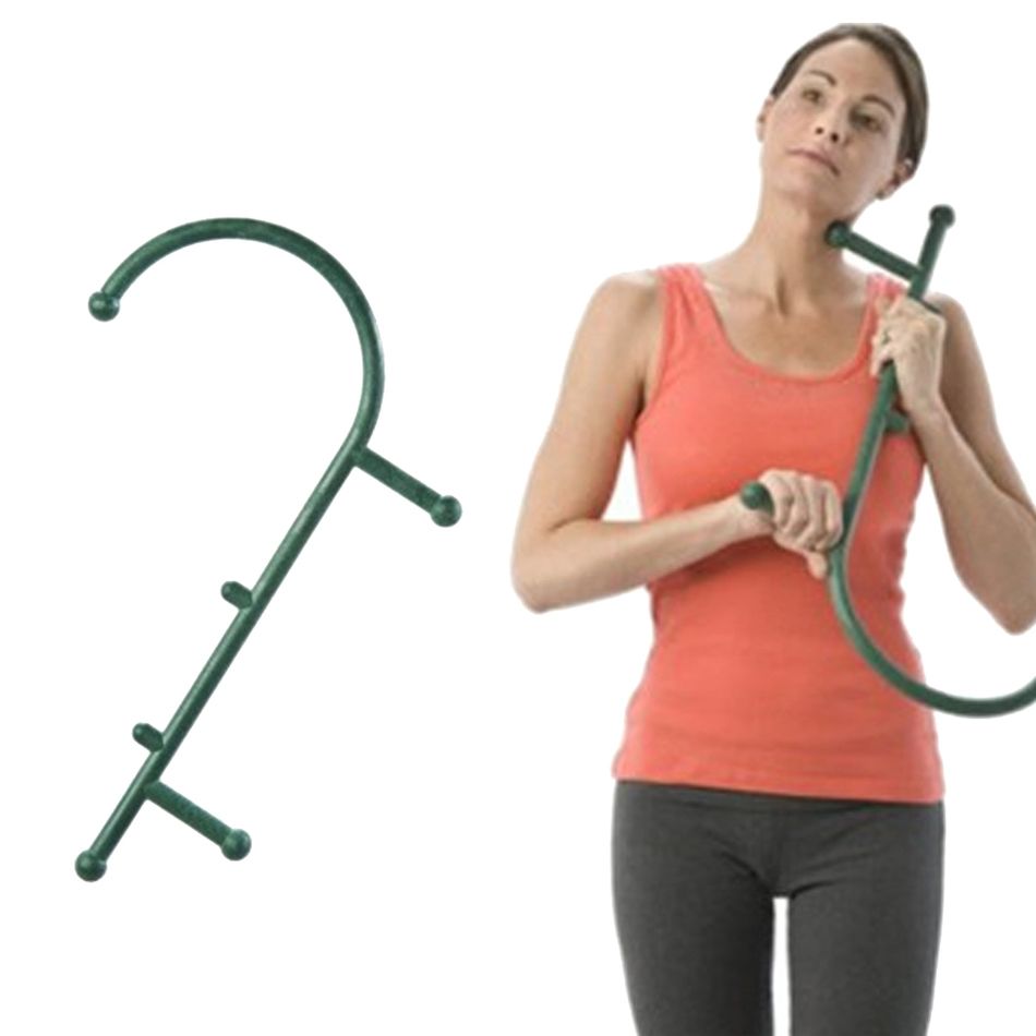 Thera Cane Back Hook Massager Neck Self Muscle Pressure Stick Tool Manuel Trigger Point Original