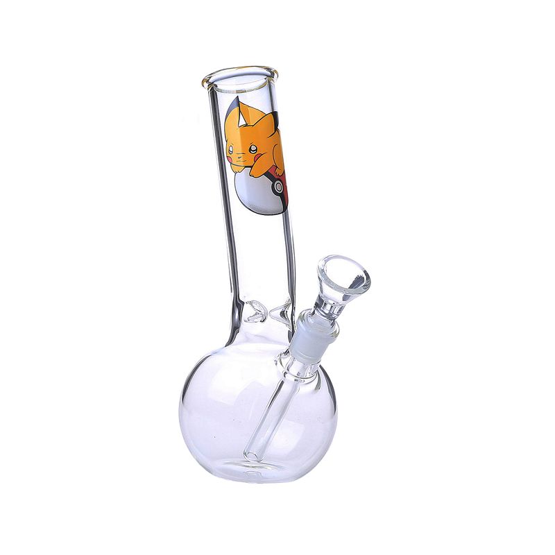 2017 Soulton Glass 2016 Pikachu Glass Bong 14.4mm Female Joint Glass