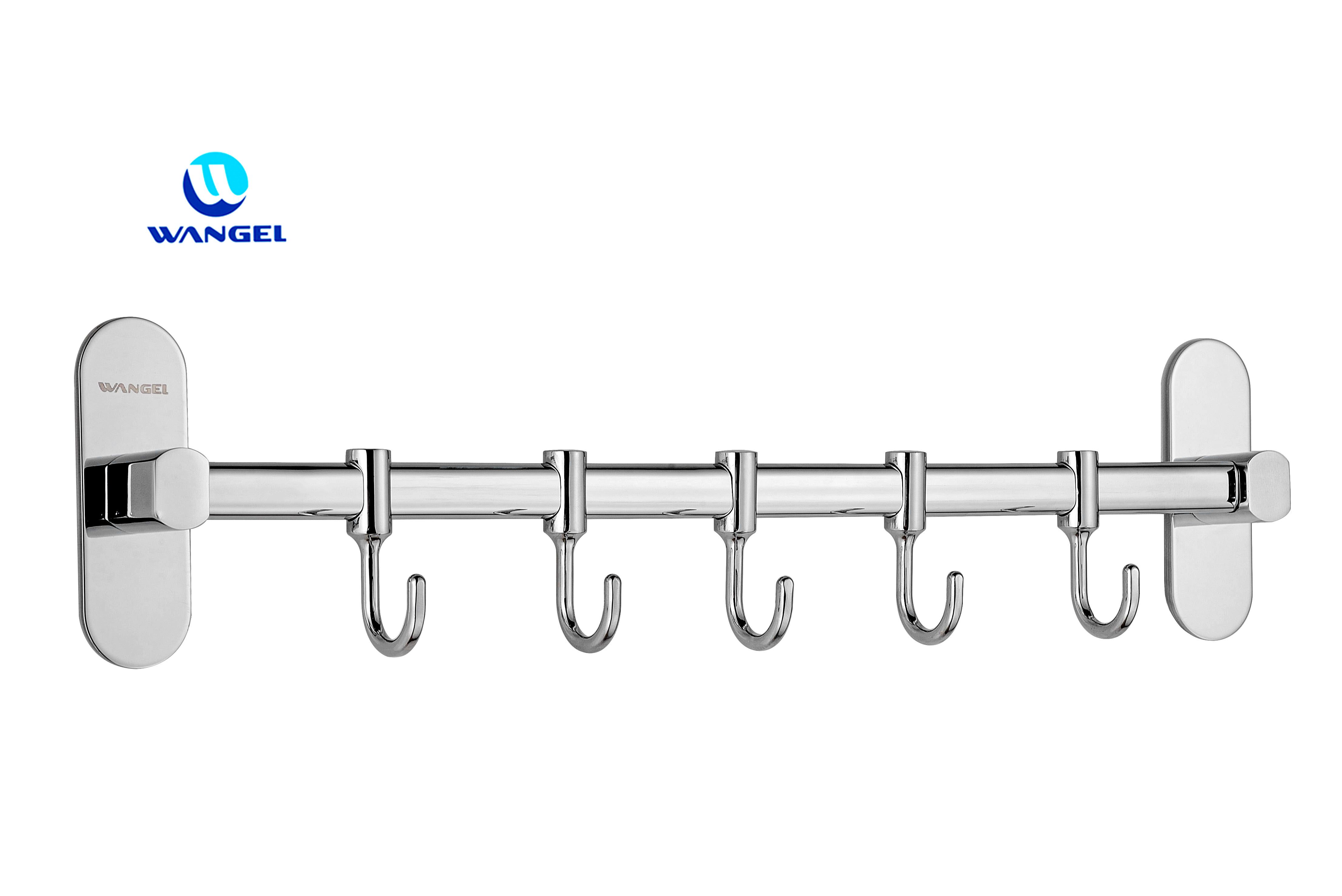 Nail Free Hanging | 2017 nail free utensil hanging rack 5 zinc hooks Nail Free Hanging | 2017 nail free utensil hanging rack 5 zinc hooks